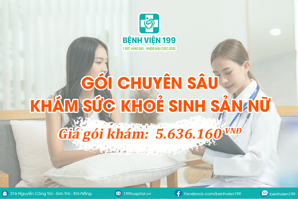 GÓI CHUYÊN SÂU KHÁM SỨC KHỎE SINH SẢN NỮ